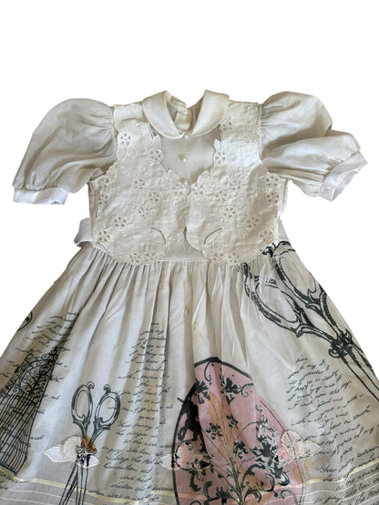 Dream Weaver Tattered Vintage Dress - S