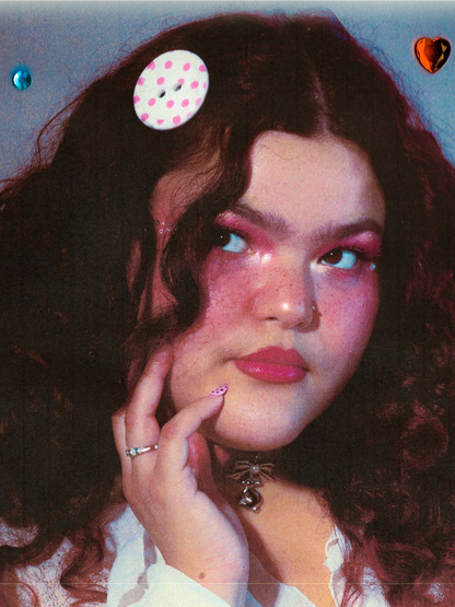 Button Hairclip