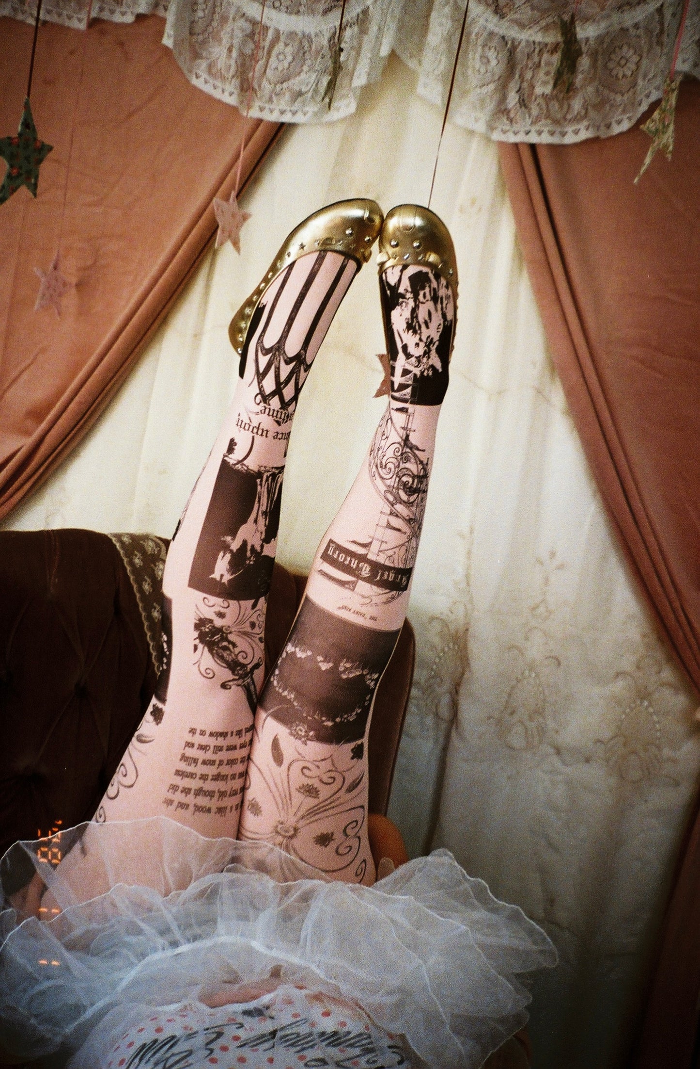 Mythological Beauty Pink Tights
