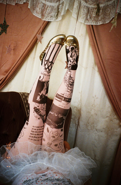 Mythological Beauty Pink Tights