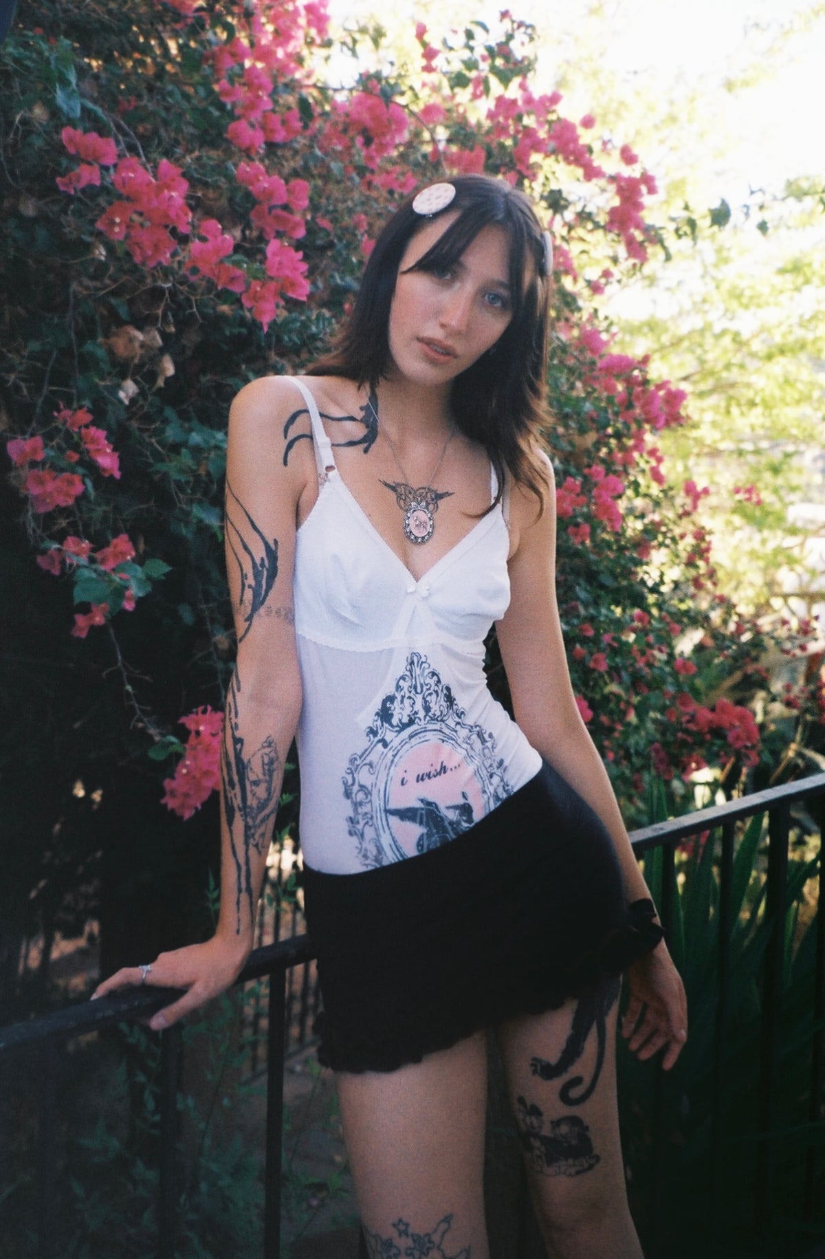 Wish Upon My Wings White Bodysuit - S/M