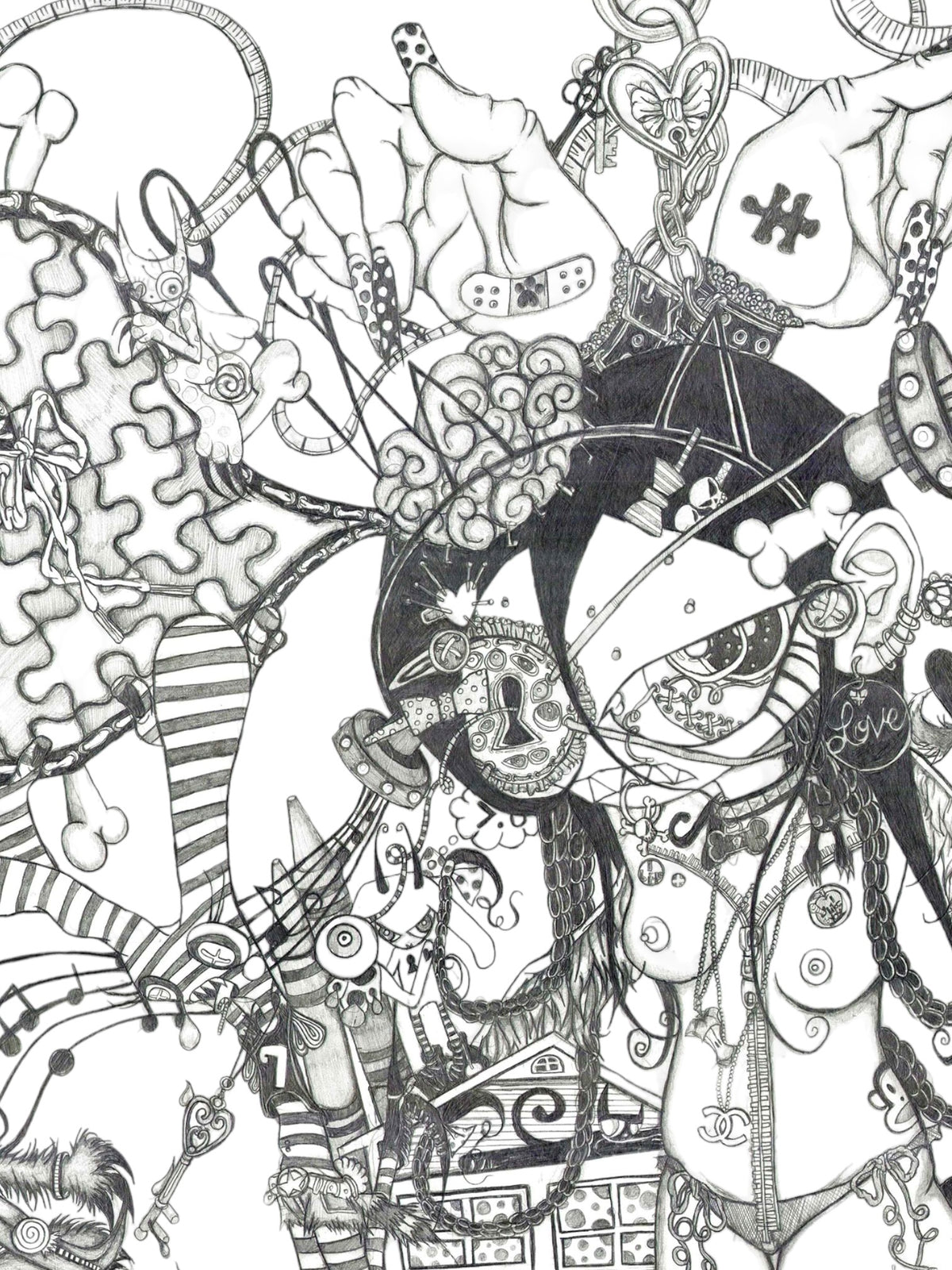 'I Am Full Of Love' Print
