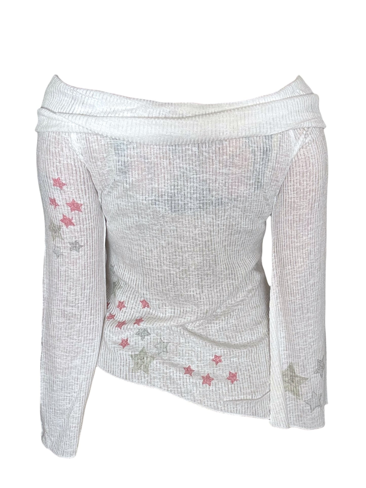 O' Myth of Mine Off-Shoulder Sweater