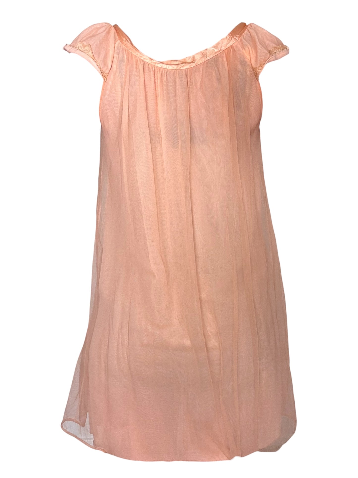 Sweet Haven Peach Nightie - L
