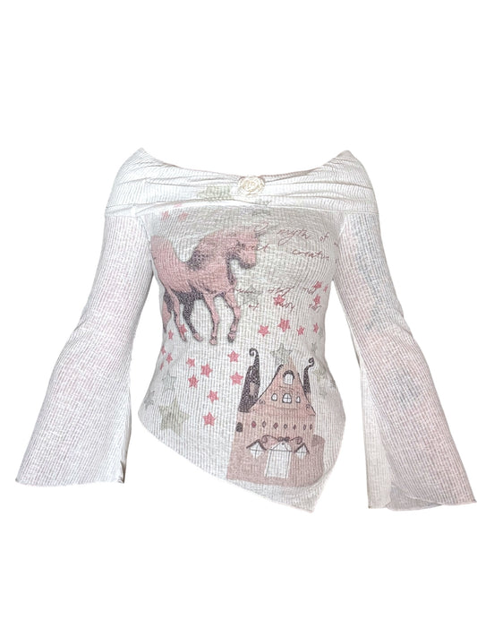 O' Myth of Mine Off-Shoulder Sweater Sample - L