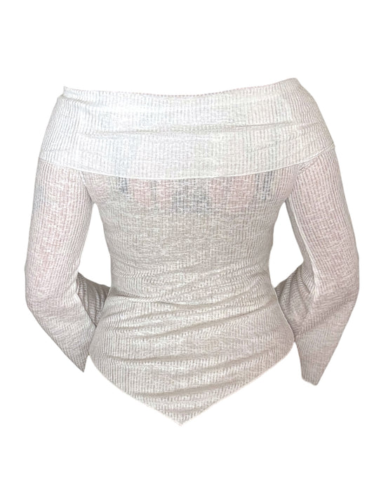 O' Myth of Mine Off-Shoulder Sweater Sample - L