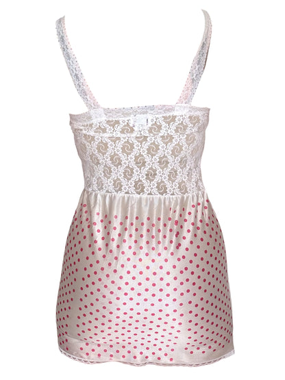 Fantasy Girl Lace Slip Dress - S