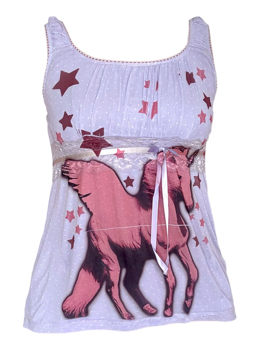 Myth of Mine Lavender Babydoll Tank - 1X/2X