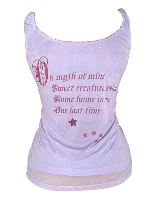 Myth of Mine Lavender Babydoll Tank - 1X/2X