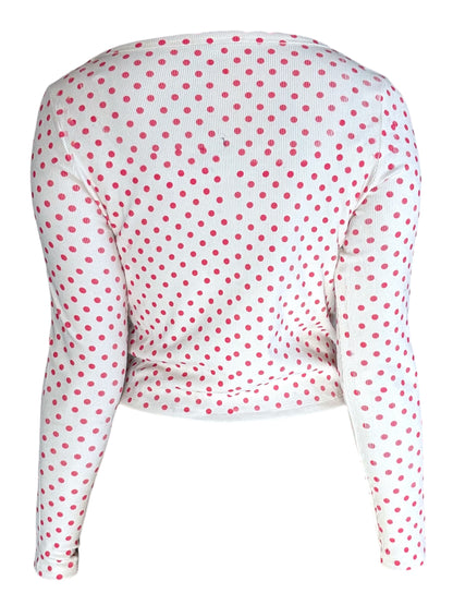 Fantasy Girl Polka Dot Sweater - XL