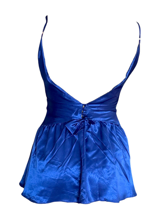 Sharp Edges Blue Frederick's Mini Dress - S