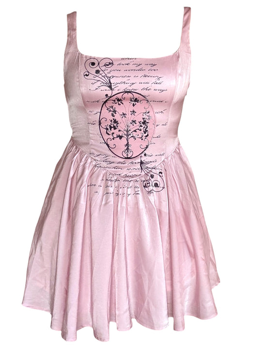 Wonder's Guild Pink Corset Dress - L