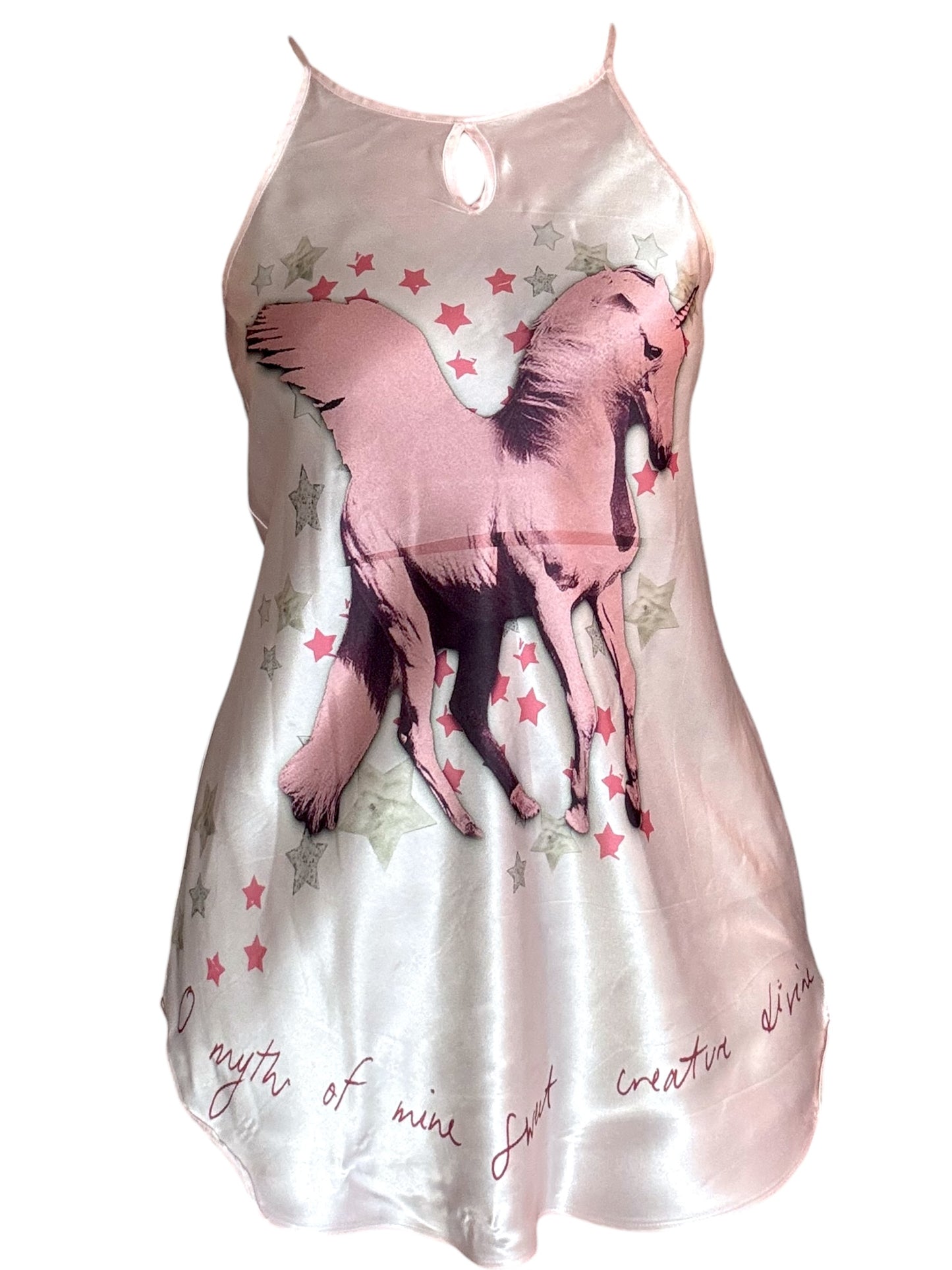 Finding Fantasy Pink Satin Dress - L