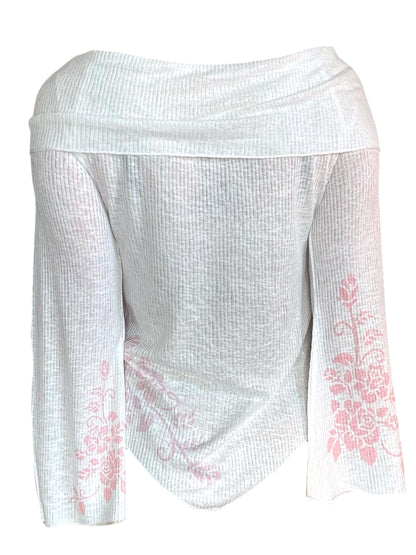 Some Bunny Loves You Off-Shoulder Sweater - 2X