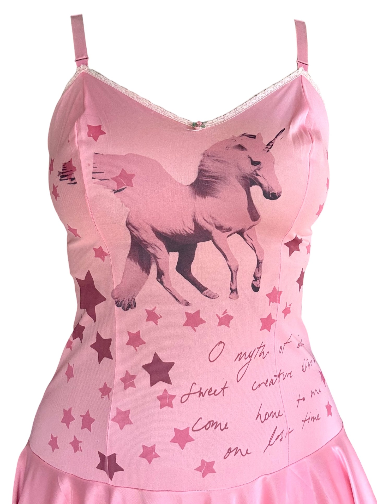 Dream Weaver Pink Mini Slip Dress - M