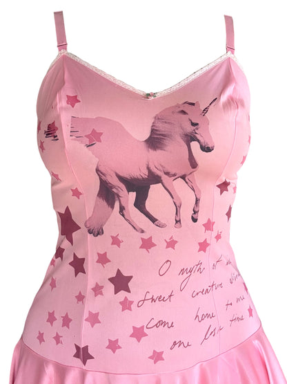 Dream Weaver Pink Mini Slip Dress - M