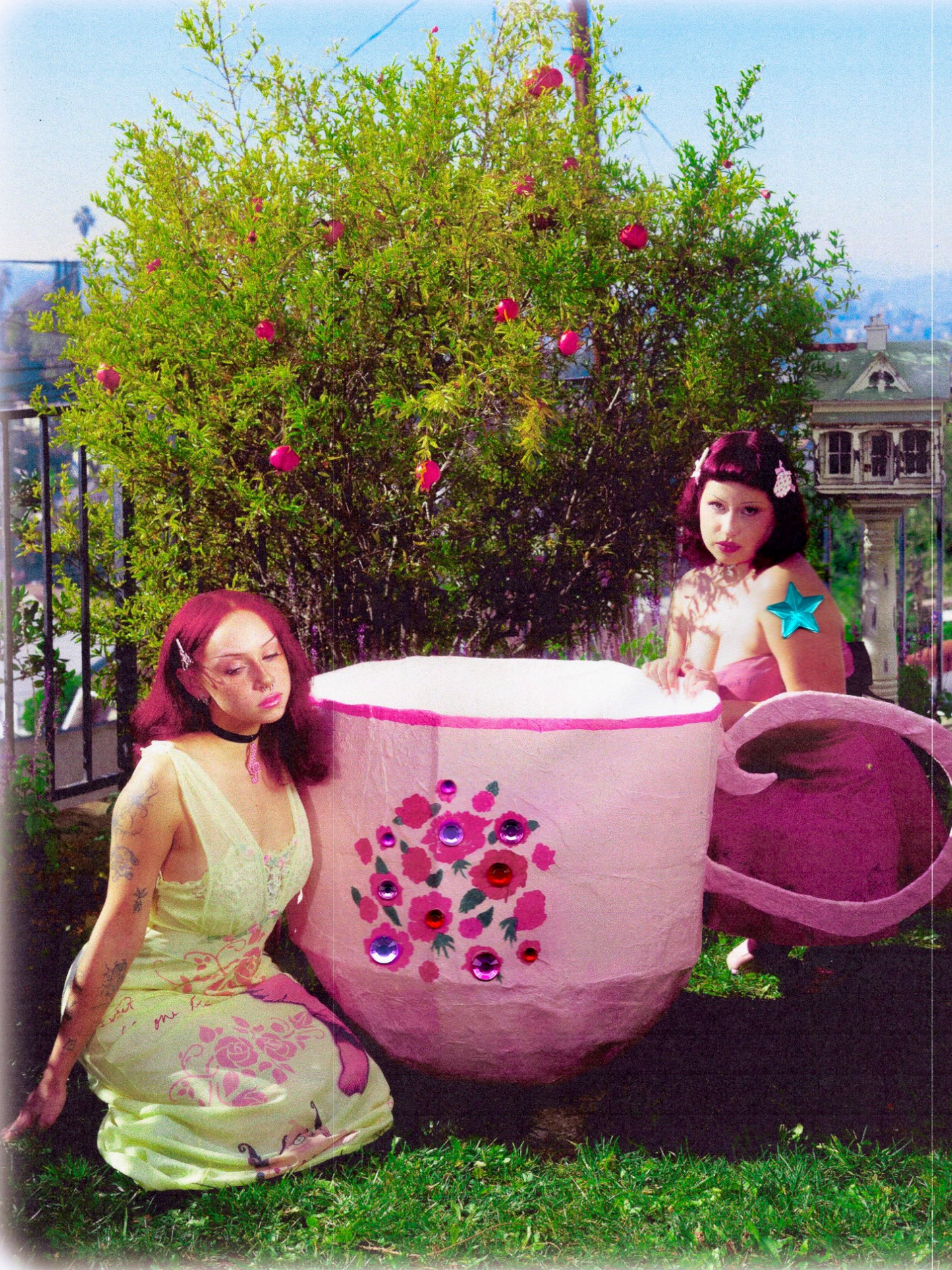 Secret Garden Yellow Slip Gown - M/L