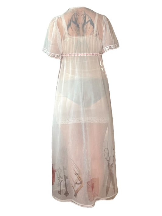 Forgotten Soul Gauzy Robe - M/L