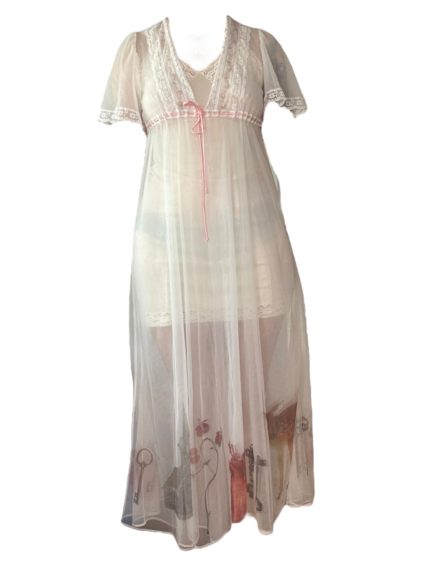 Forgotten Soul Gauzy Robe - M/L