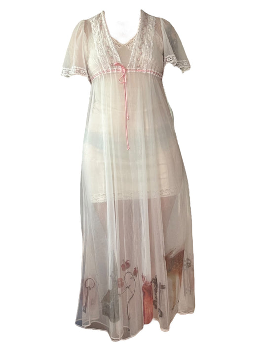 Forgotten Soul Gauzy Robe - M/L