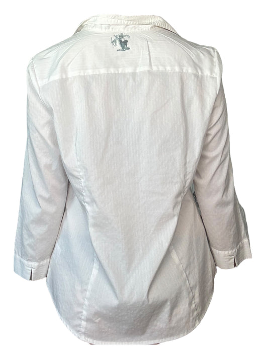 Angel's Salvation White Button Up - XL
