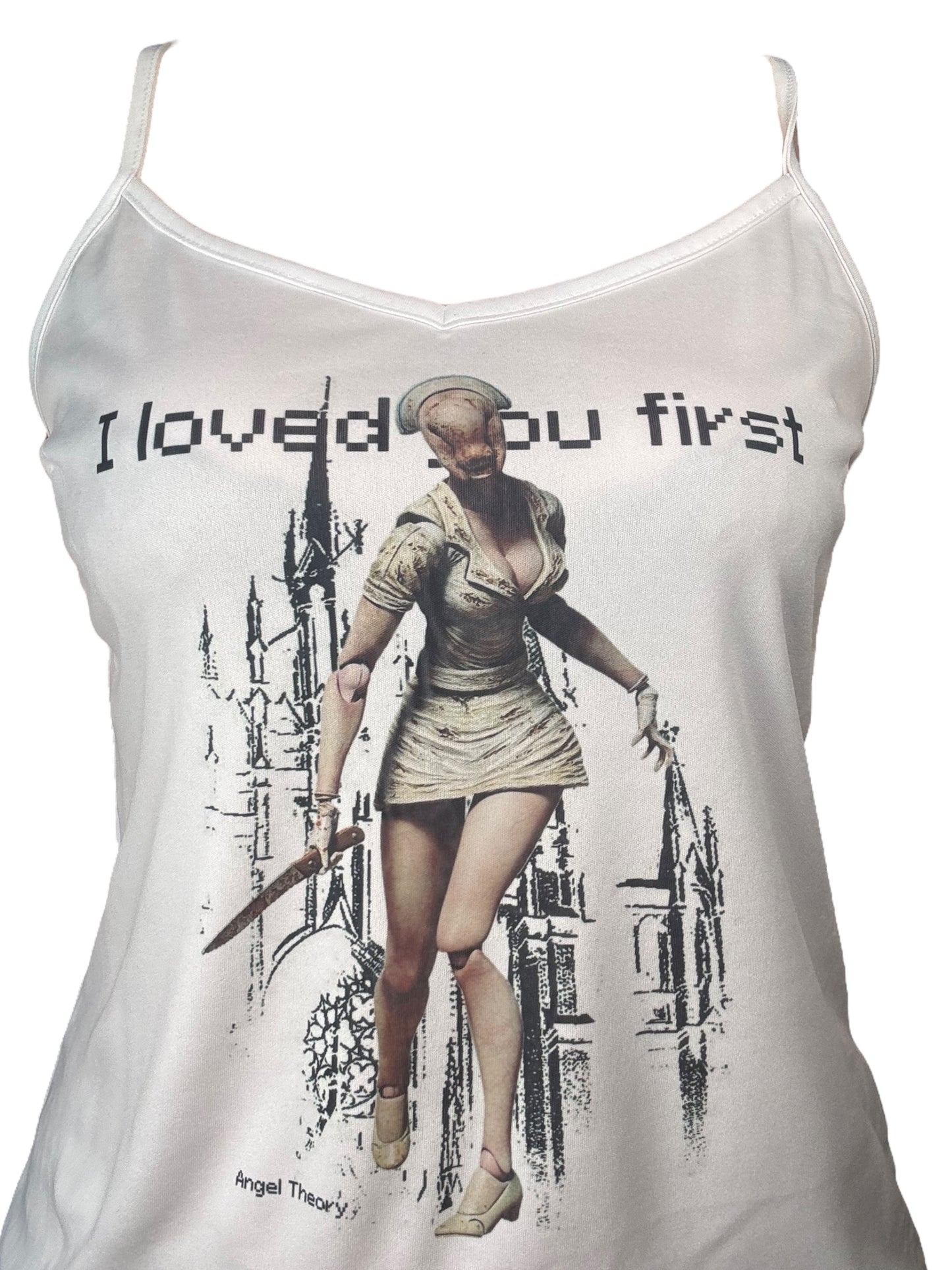 I Loved You First White Tank - 2X