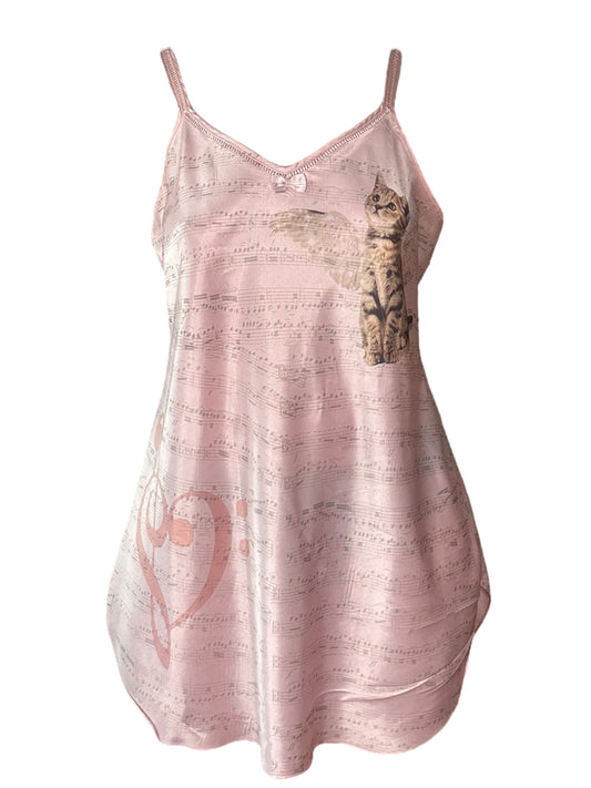 Join Me in My Dreams Pink Slip Dress - 3X