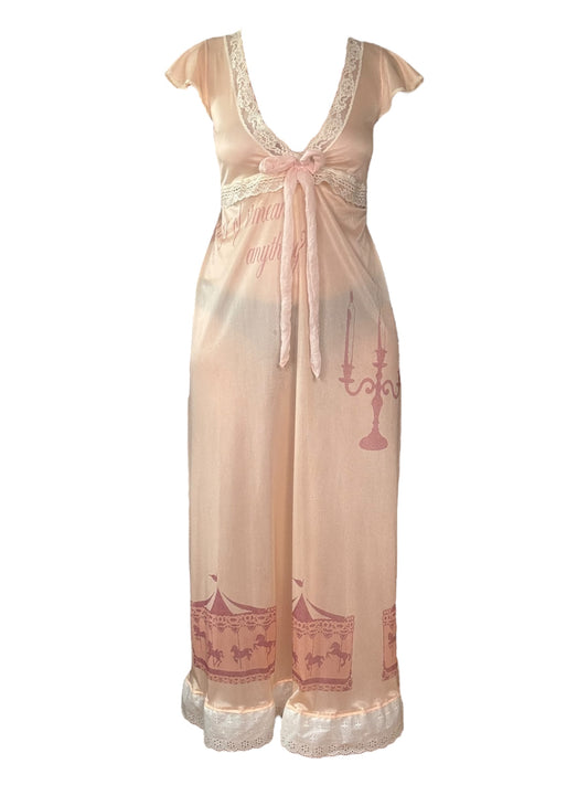 Carousel of Dreams Peach Dress - 2X