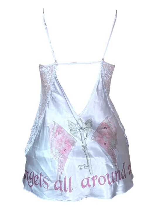 Faeries All Around Me Blue Negligee - M/L