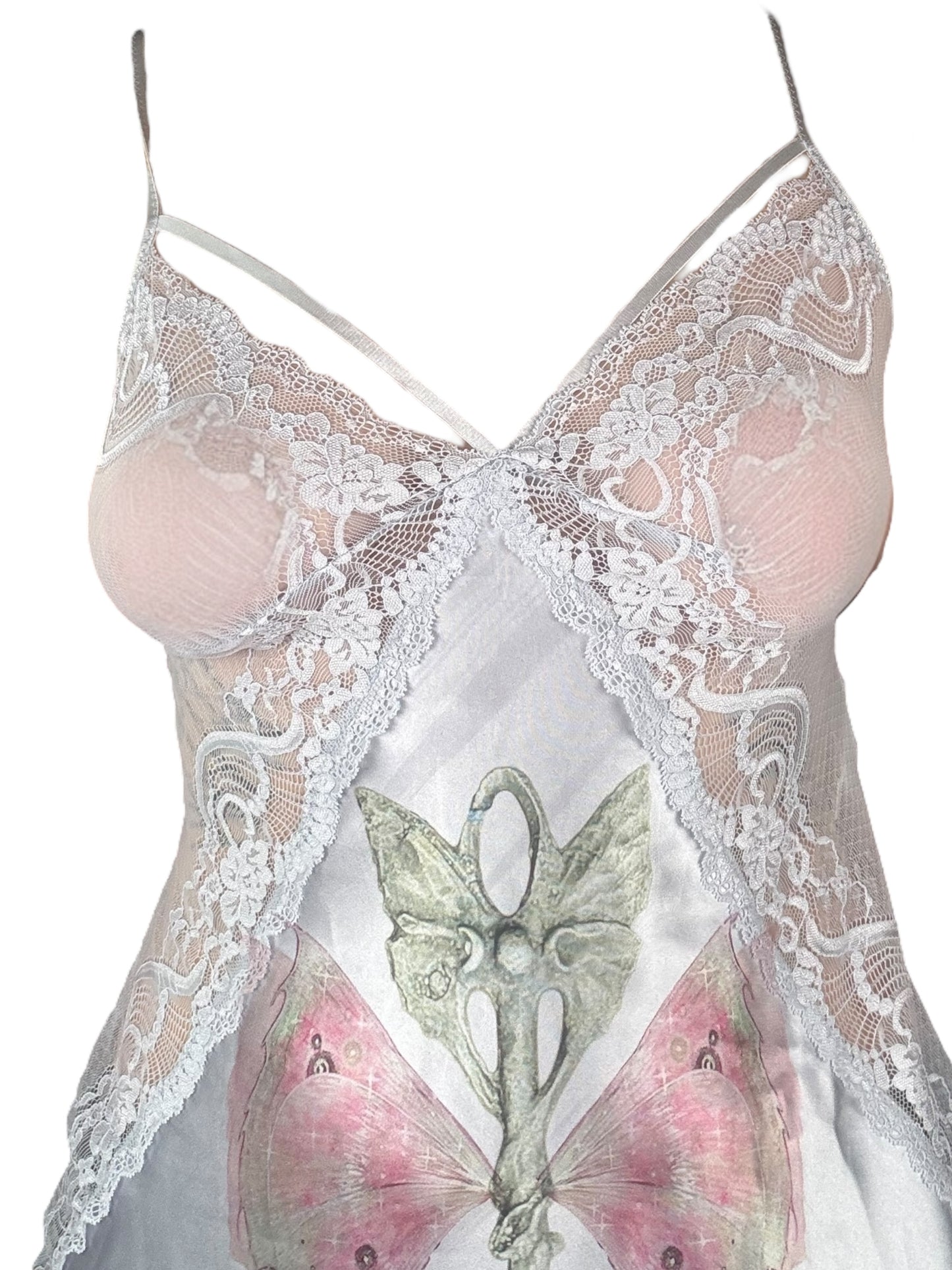 Faeries All Around Me Blue Negligee - M/L