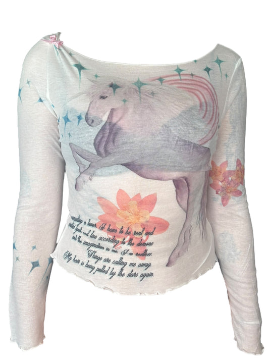 Unicorn Slouchy Longsleeve