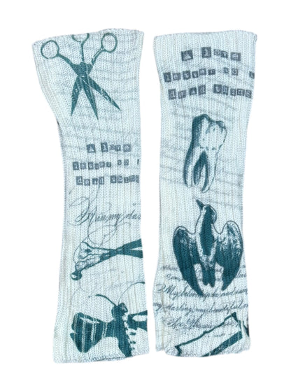 Paradise Rot Armwarmers