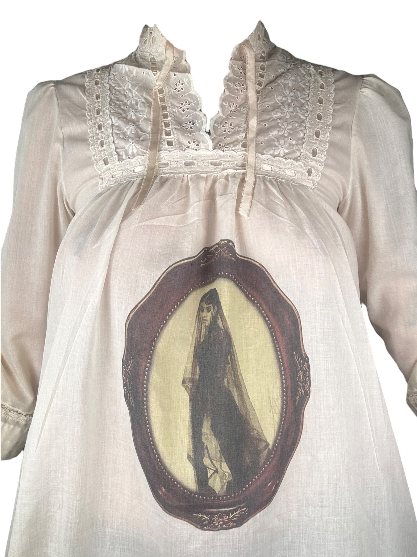 Forget Me Not Victorian Nightie - XS