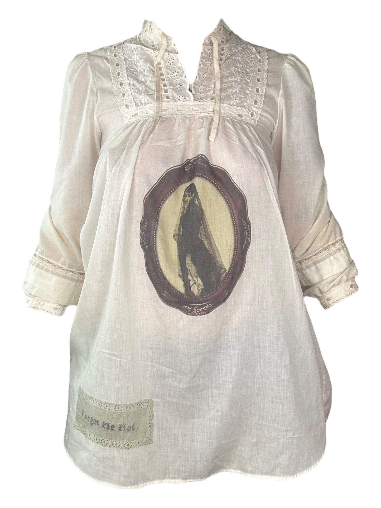Forget Me Not Victorian Nightie - XS