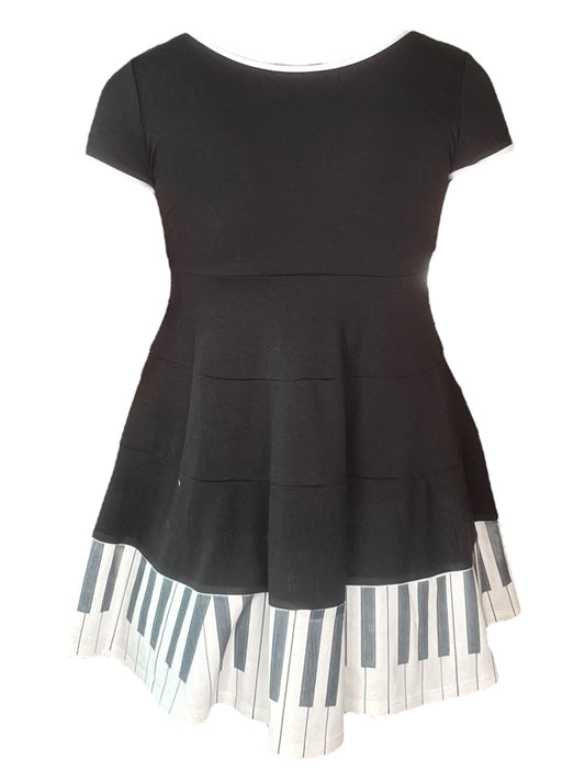 Piano Skater Dress - M