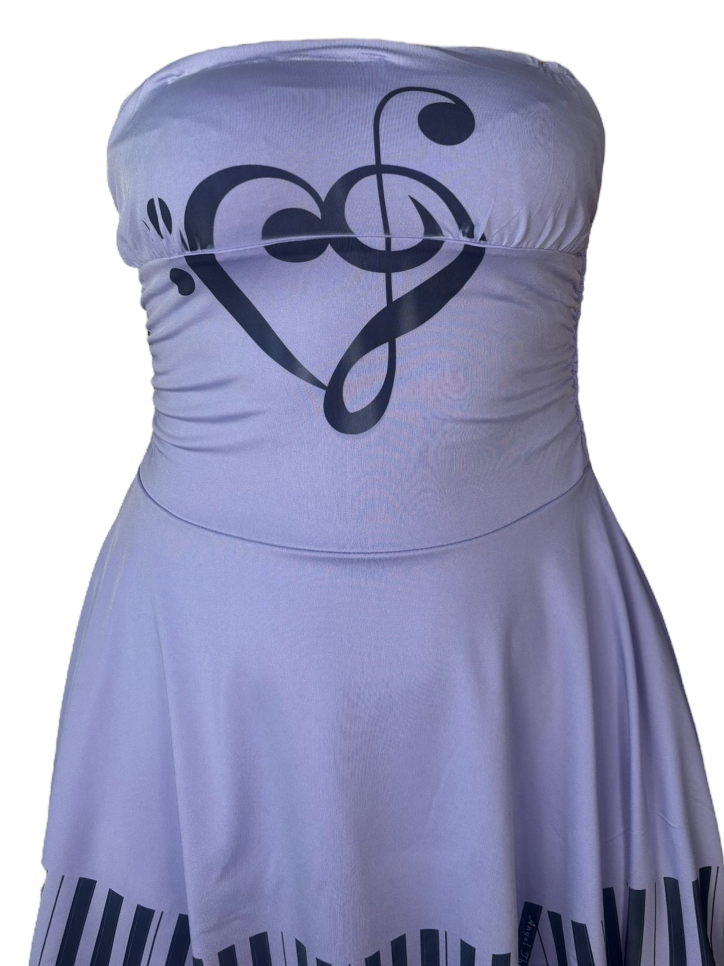 Music=Life Piano Lavender Dress - S/M