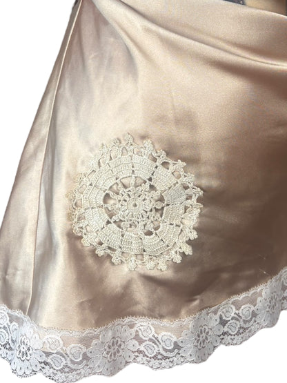 Forget Me Not Gold Dress - L/XL