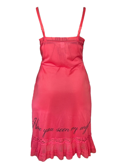 Sacred Heart Red Slip Dress - XL