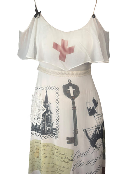 Alice's Fall Chiffon Gown - XS/S