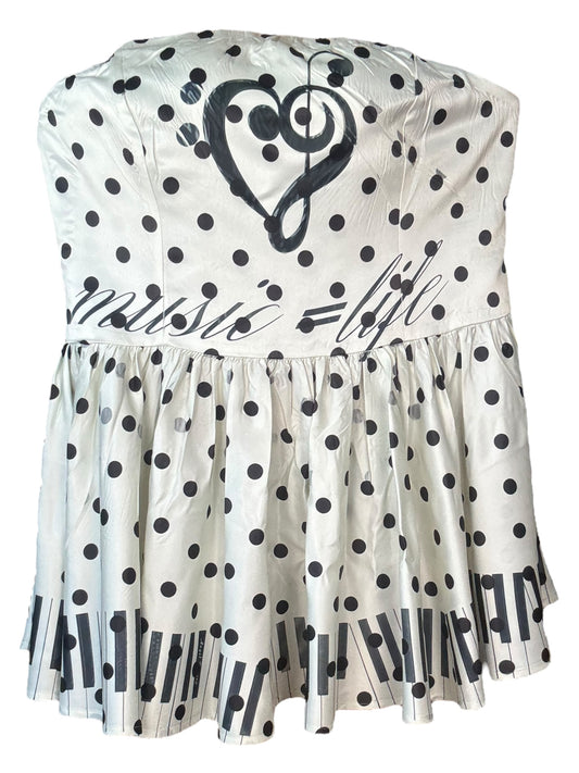 Music=Life Piano + Polka Dot Dress - 2X/3X