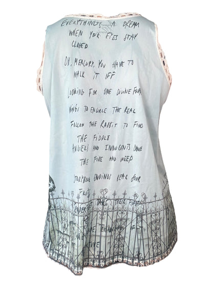 Storybook Endings Blue Babydoll Mini Dress - XL