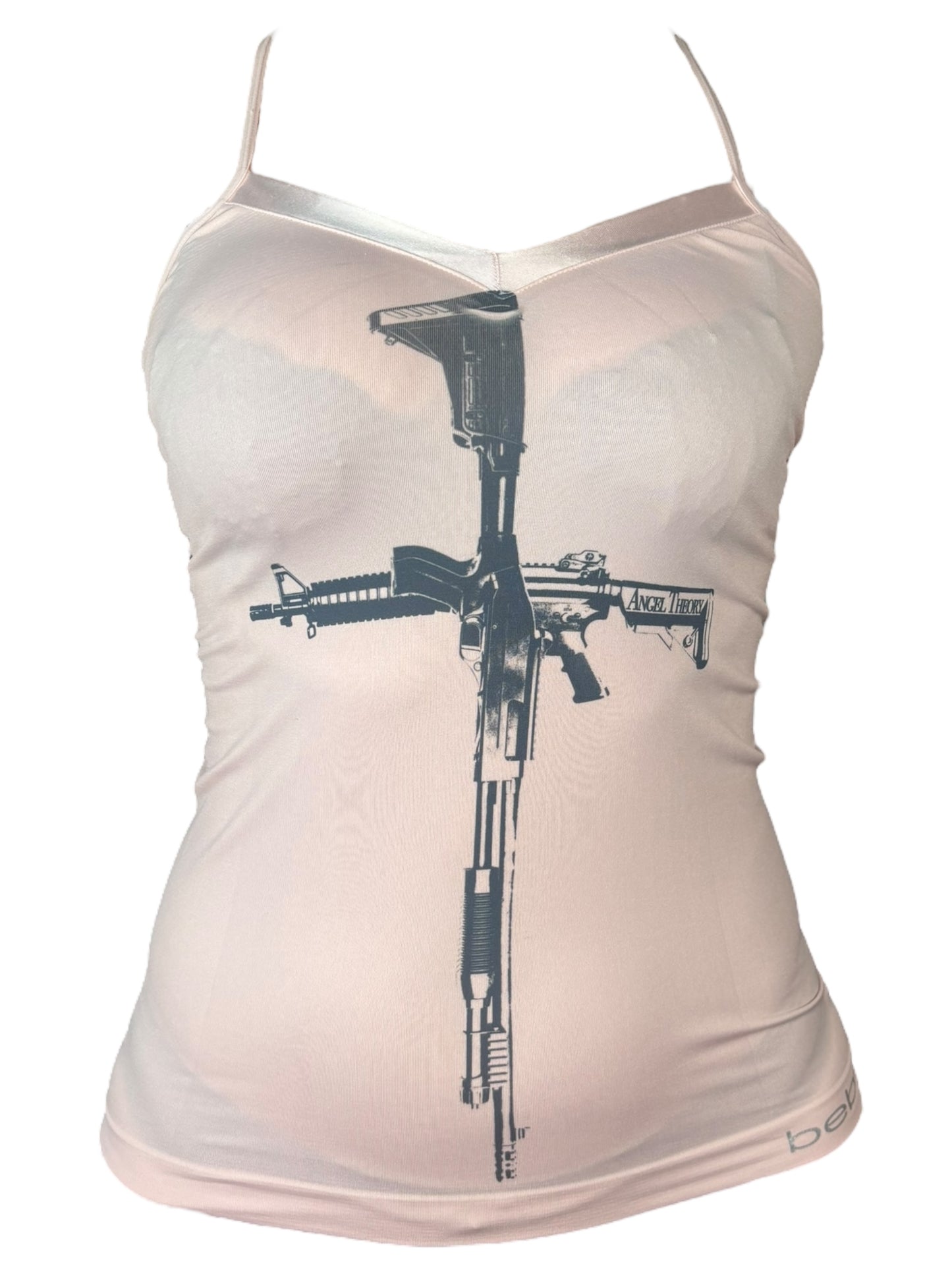 Crucifixion Pink Ballet Tank - L/XL