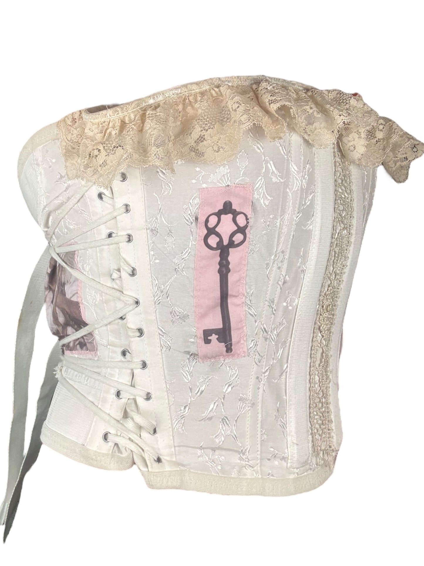 Feral Instinct 1960's Fan Laced Corset - XL