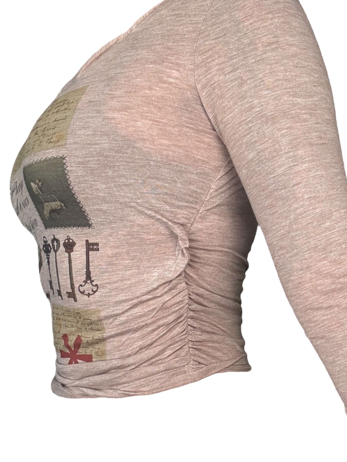 Alice's Fall Greige Longsleeve - M/L