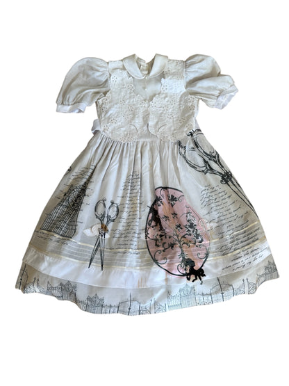 Dream Weaver Tattered Vintage Dress - S