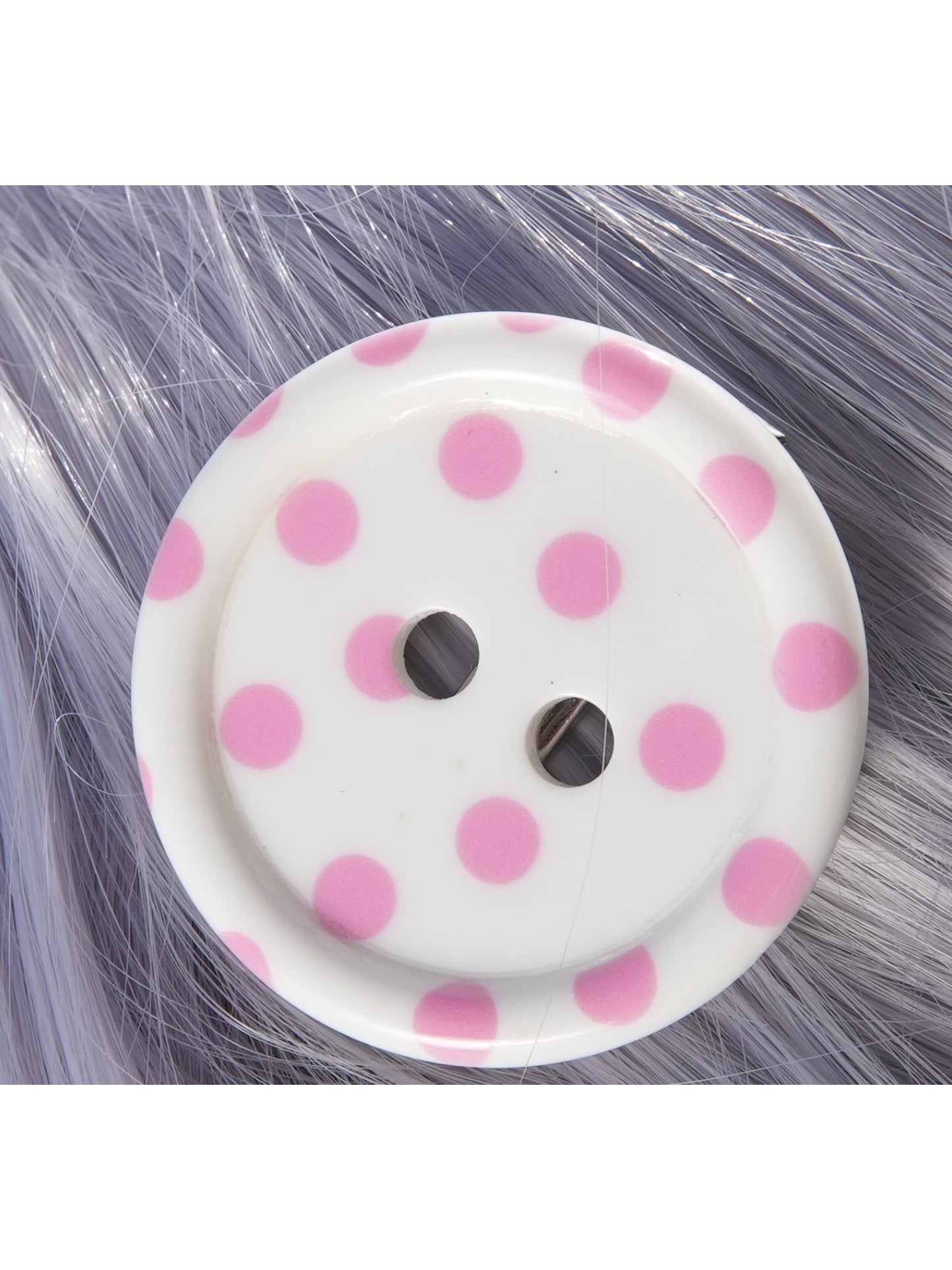 Button Hairclip