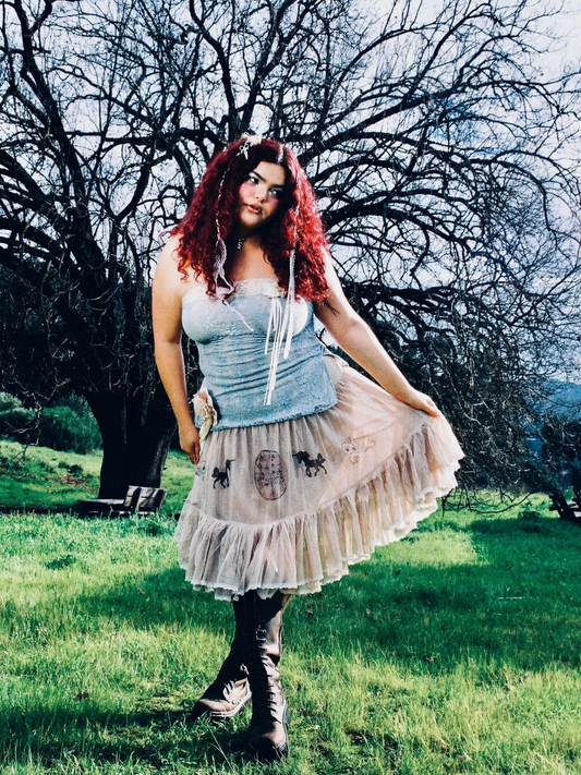 Dream Weaver Tan Tutu - 2X