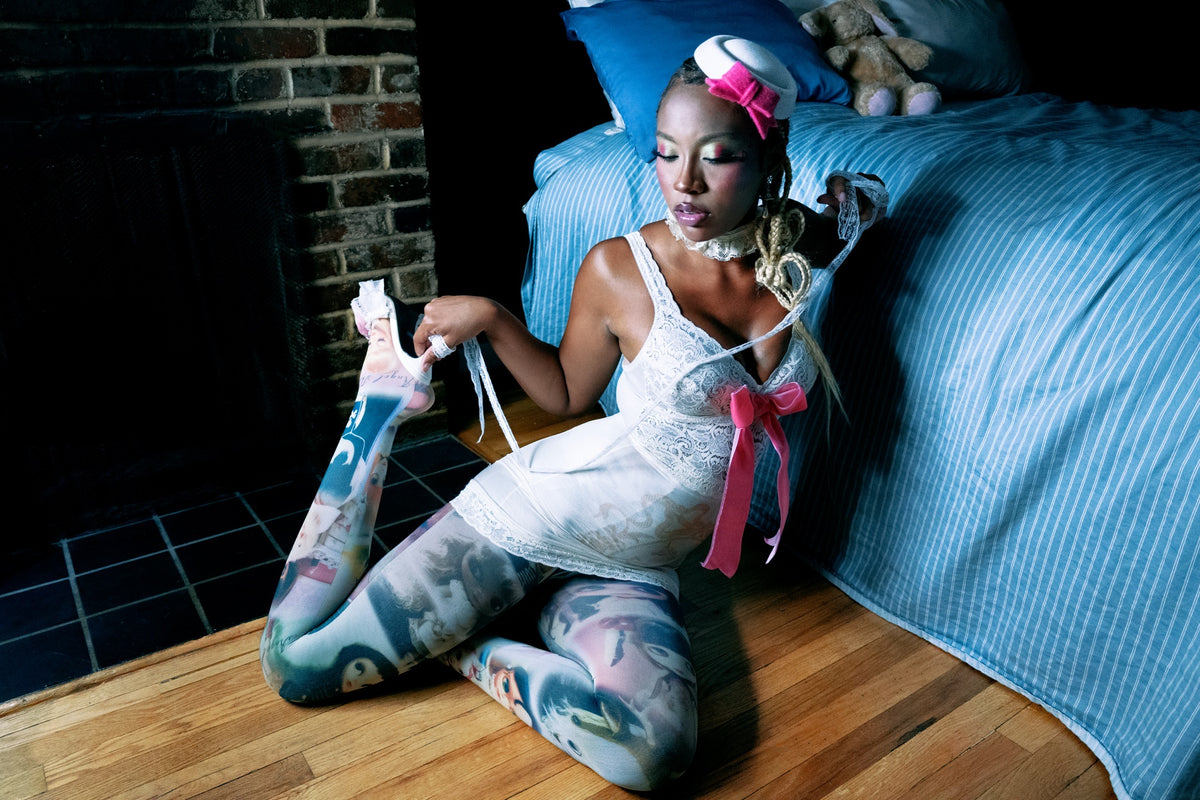 Unicorn's Wound Lingerie Mini Dress - XS